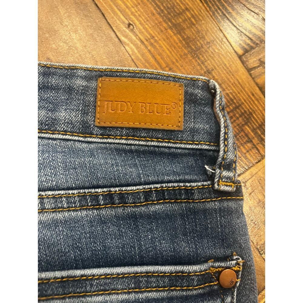 Judy Blue Jeans Relaxed Fit Women 27 Academia Stretch Casual Comfy Preppy Grunge - Picture 9 of 11